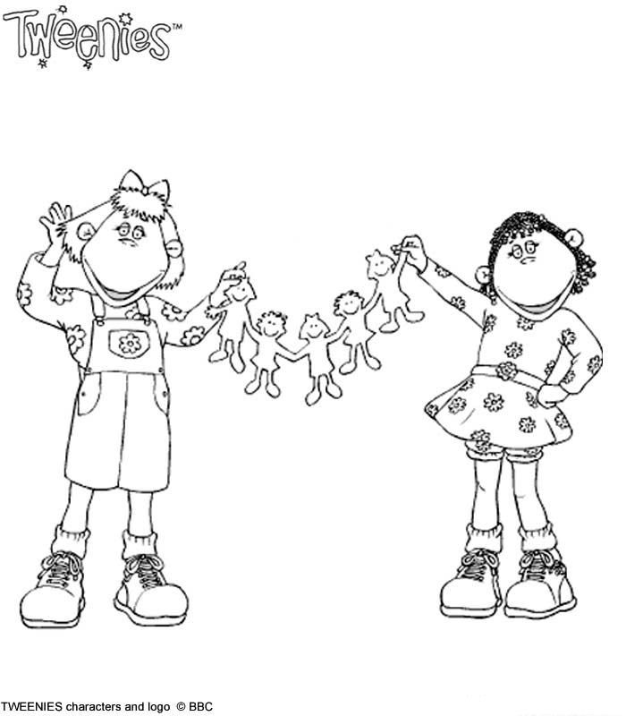 Kids-n-fun.com | 20 coloring pages of Tweenies