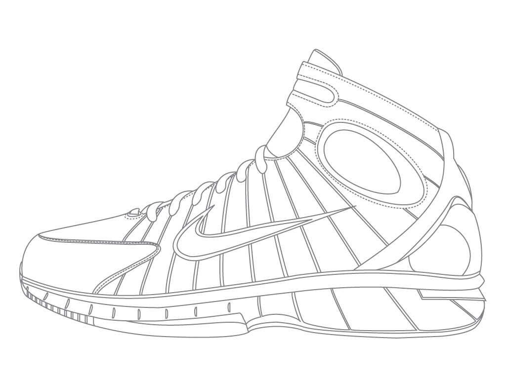 excellent Jordan Shoes Coloring Pages - incredible Coloring Page ...