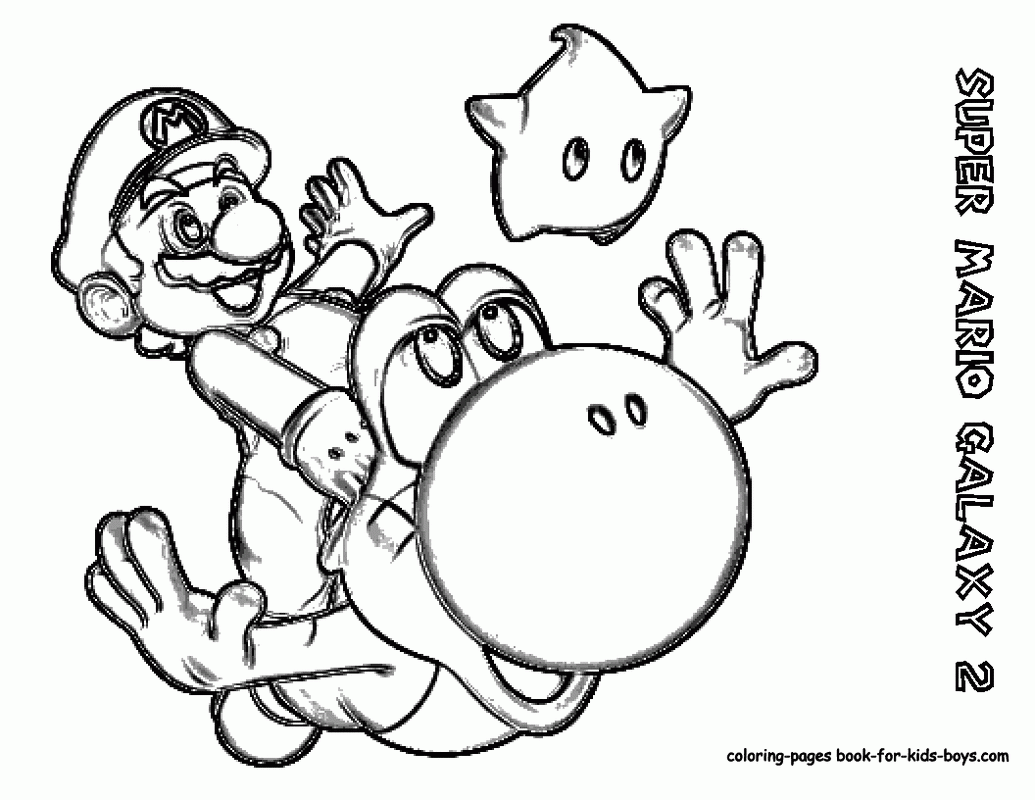 Smart Mario Coloring Pages Black And White Super Mario Drawings ...