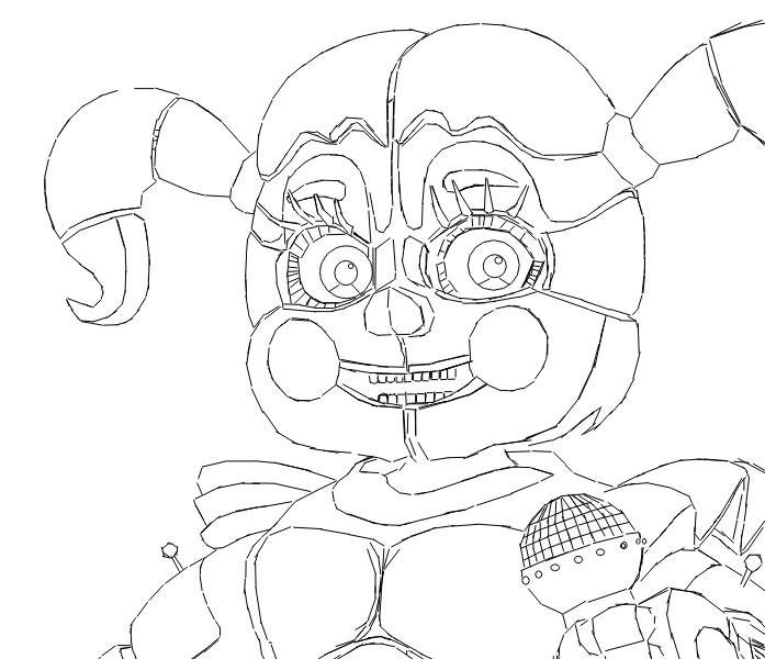 Have Fun with FNAF Coloring Pages. FNAF stands for Five Nights at Freddy's.  It has funny look to use as… | Baby coloring pages, Coloring pages, Jesus coloring  pages