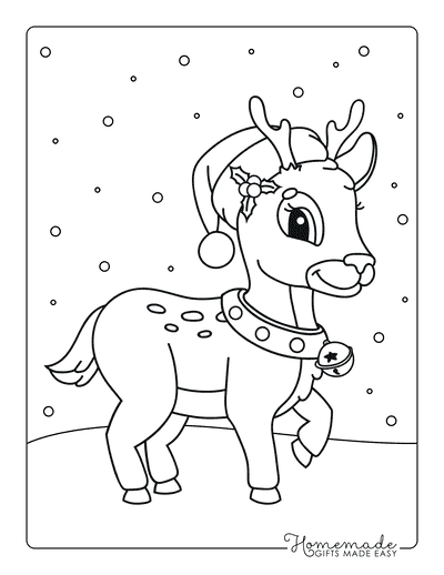 Reindeer Coloring Pages for Kids & Adults | Free Printables