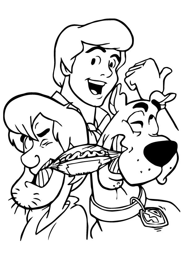 Free Printable Scooby-doo Coloring Pages, Scooby-doo Coloring Pictures for  Preschoolers, Kids | Parentune.com