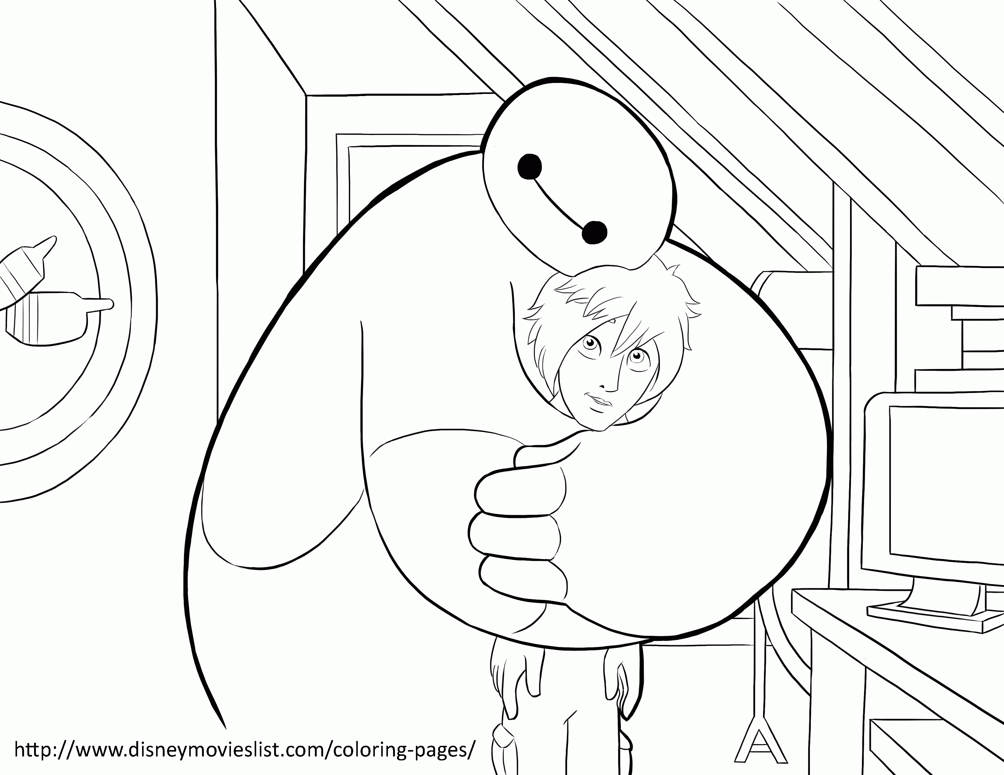 Free Big Hero 6 Coloring Pages, Download Free Clip Art, Free Clip ...