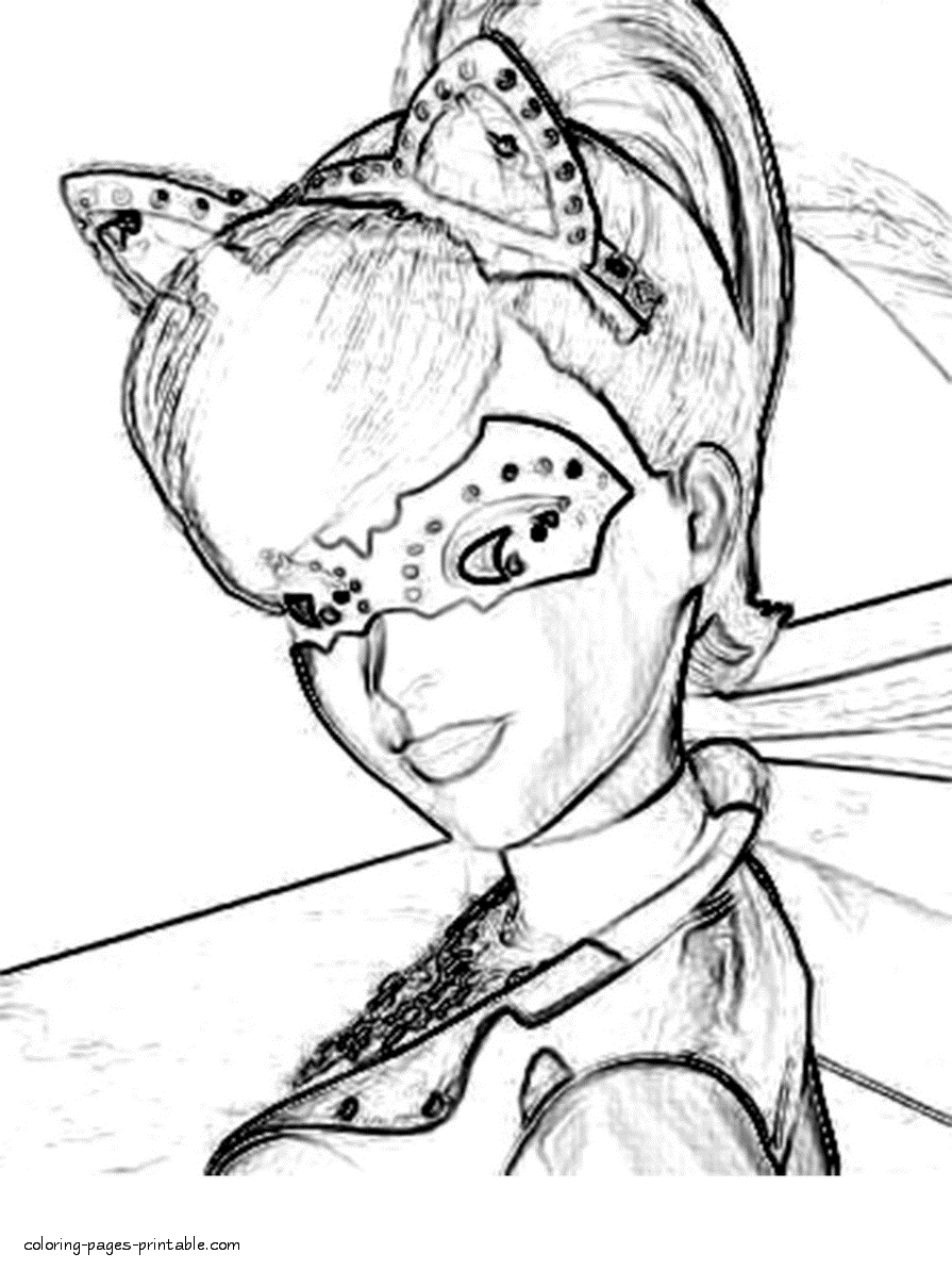 Barbie coloring pages