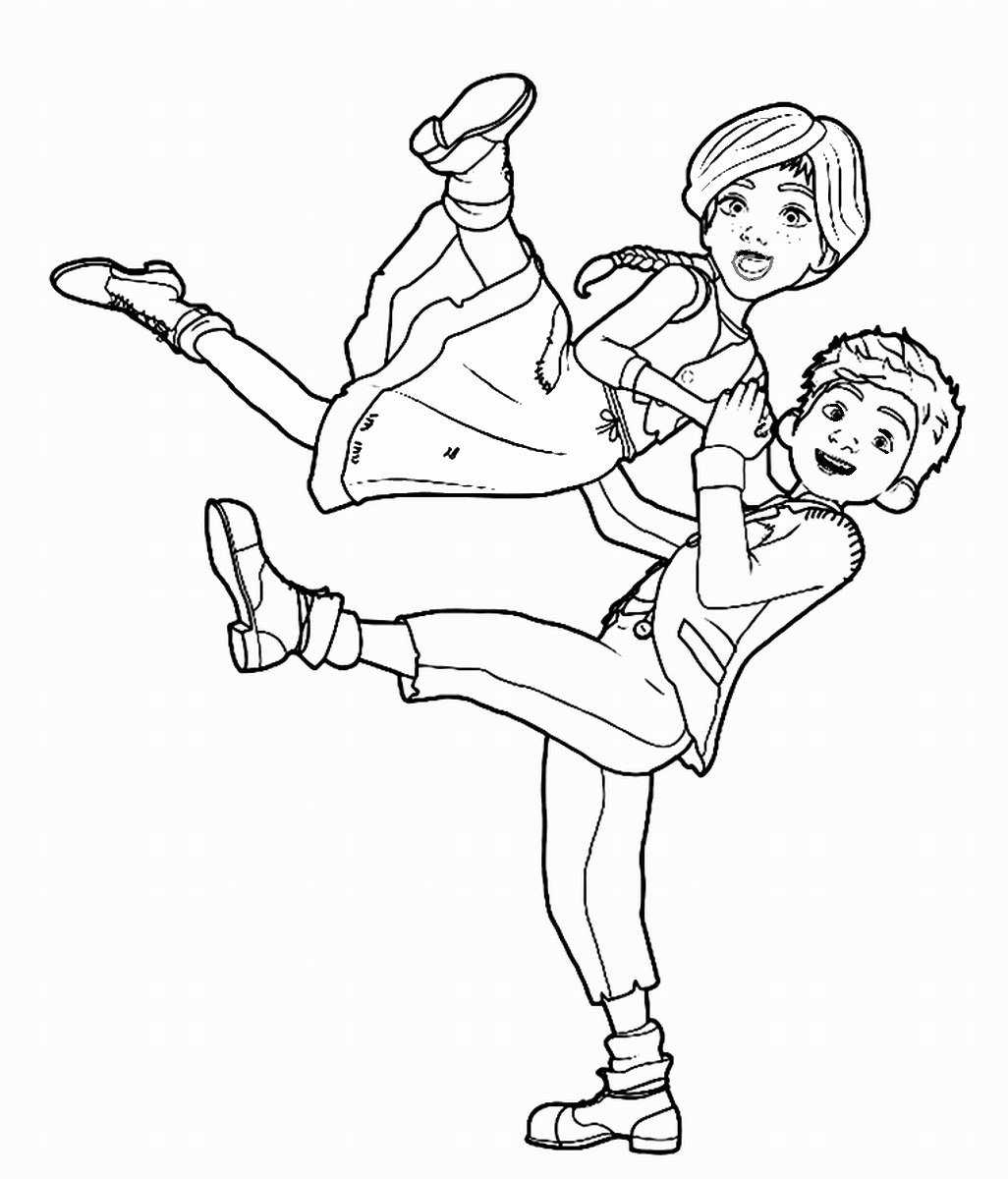 Leap! Movie Coloring Pages + Trailer | The Review Wire | Bloglovin'