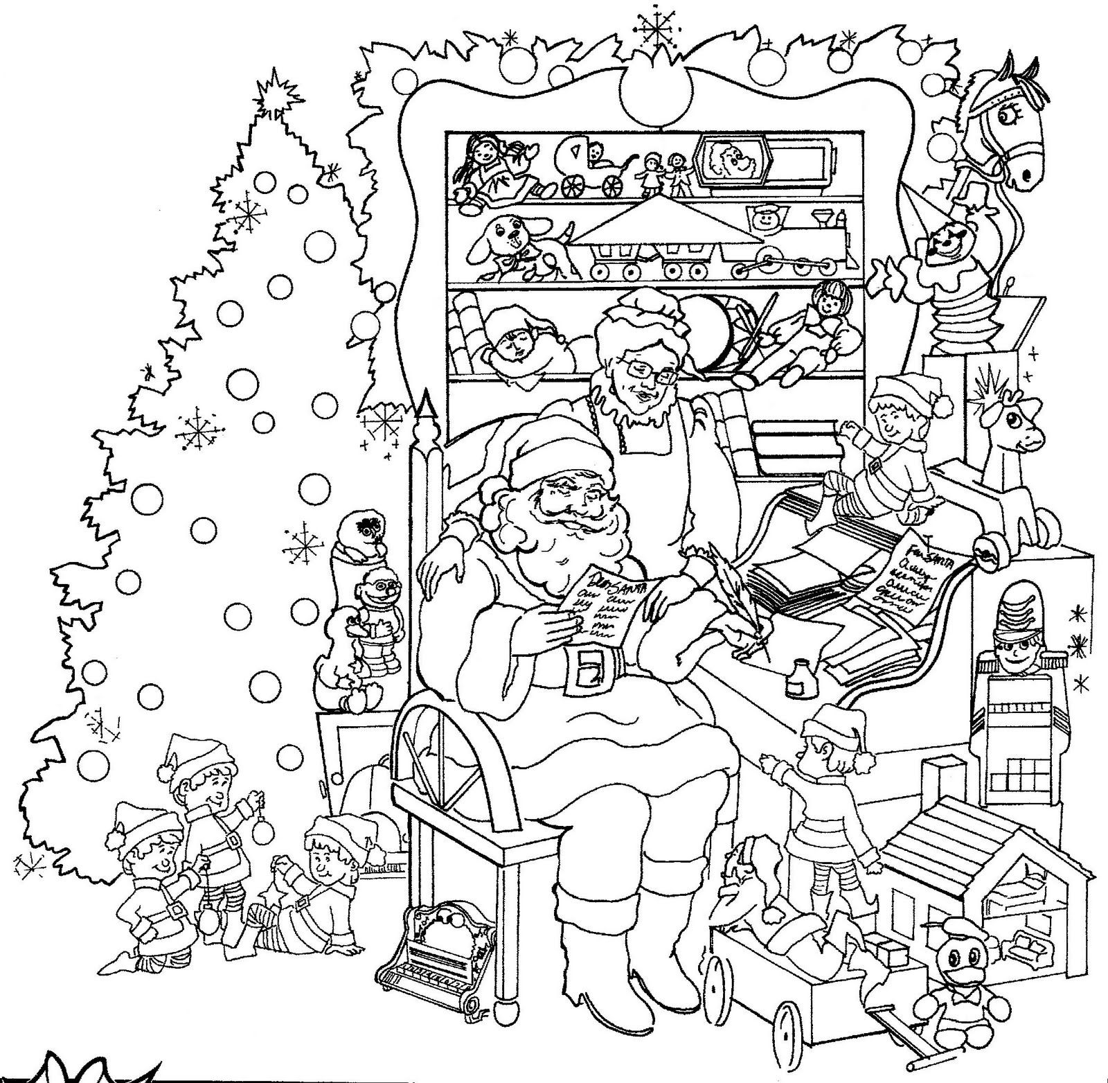 Christmas Coloring Page Pdf - Ð¡oloring Pages For All Ages