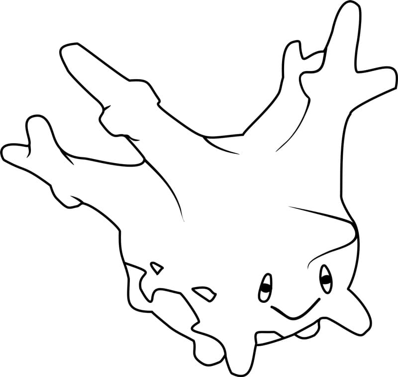 Corsola Coloring Pages - Free Printable Coloring Pages for Kids