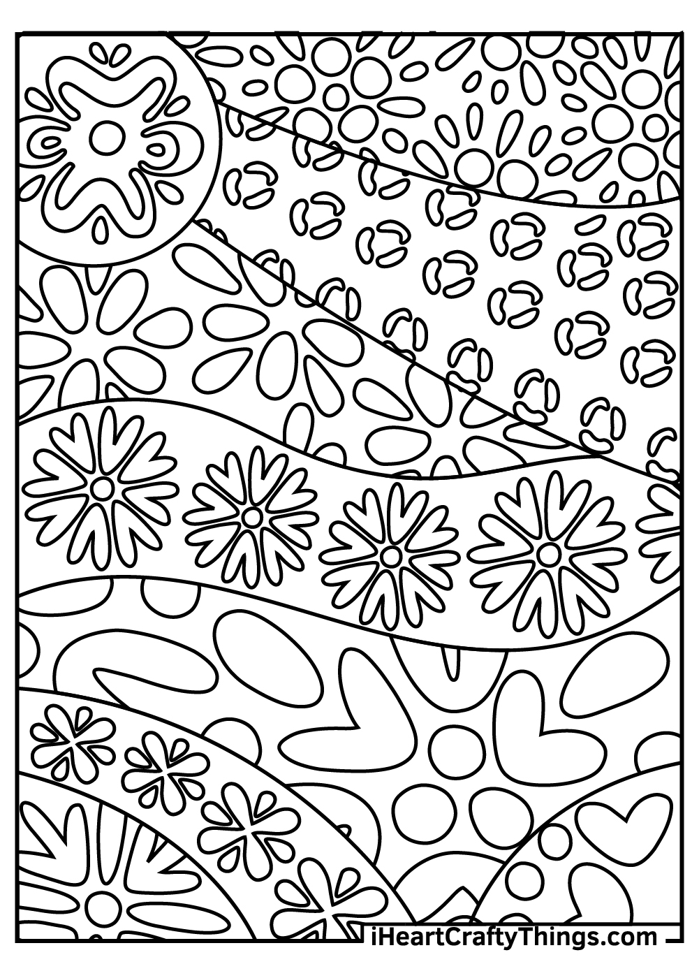 Abstract Coloring Pages (Updated 2022)