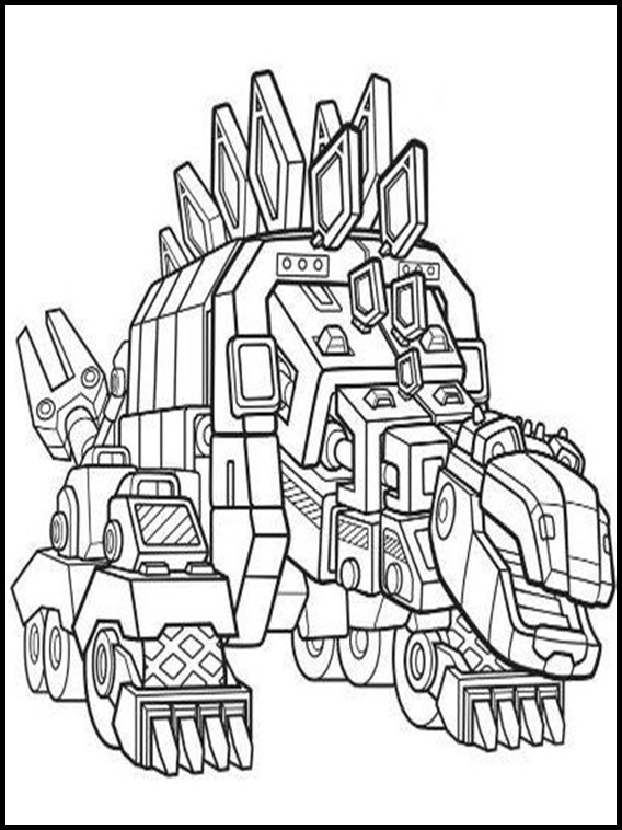 Colouring Dinotrux 3