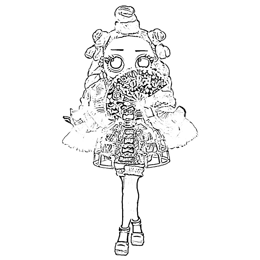 The Holiday Site: Coloring Pages of L.O.L Surprise! Tweens Fashion Doll