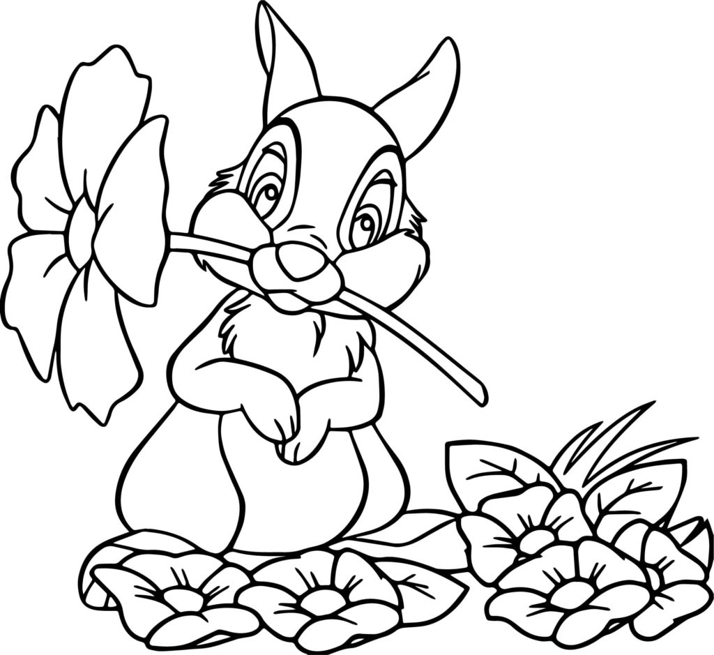 Bambi coloring pages. Print coloring pages free for Kids