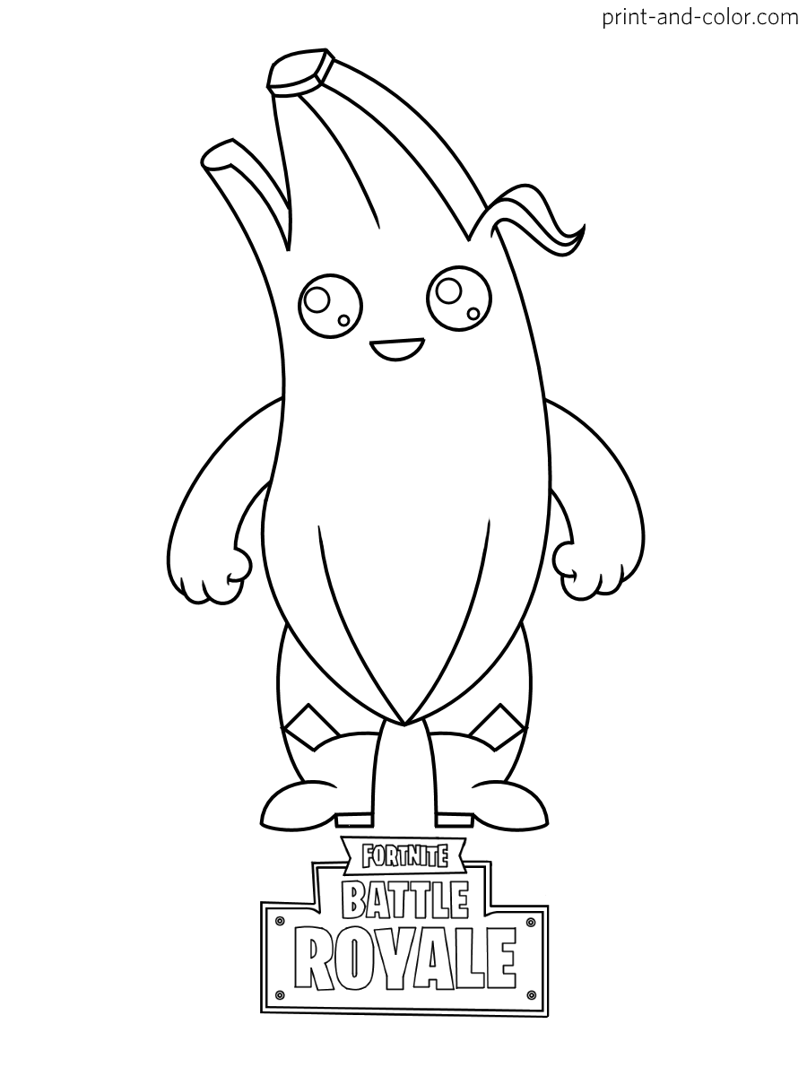 Fortnite coloring pages | Print and Color.com