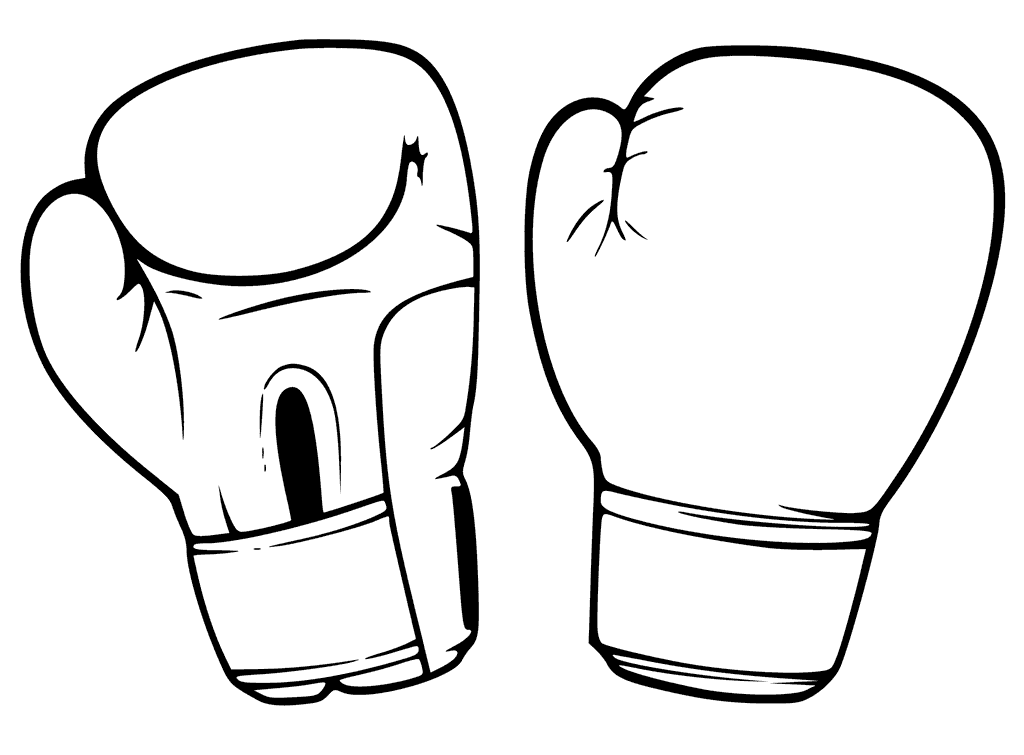 Boxing Gloves Coloring Pages - Get ...