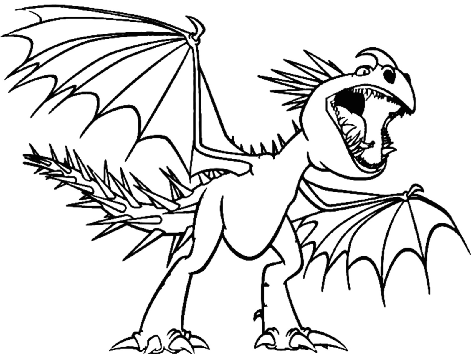 Free How To Train Your Dragon Coloring Pages Pdf - Coloringfolder.com