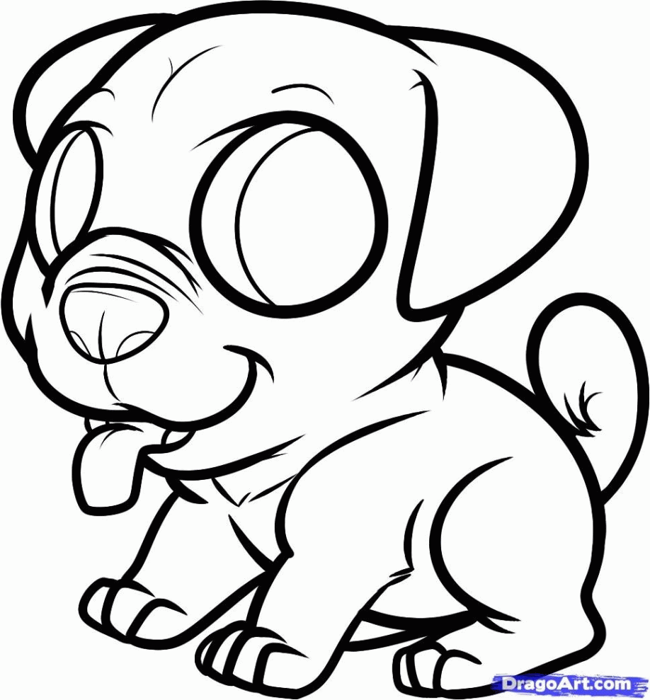 21 Free Pictures for: Pug Coloring Pages. Temoon.us