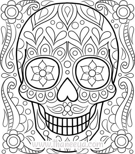 Free Adult Coloring Pages: Detailed Printable Coloring Pages for ...