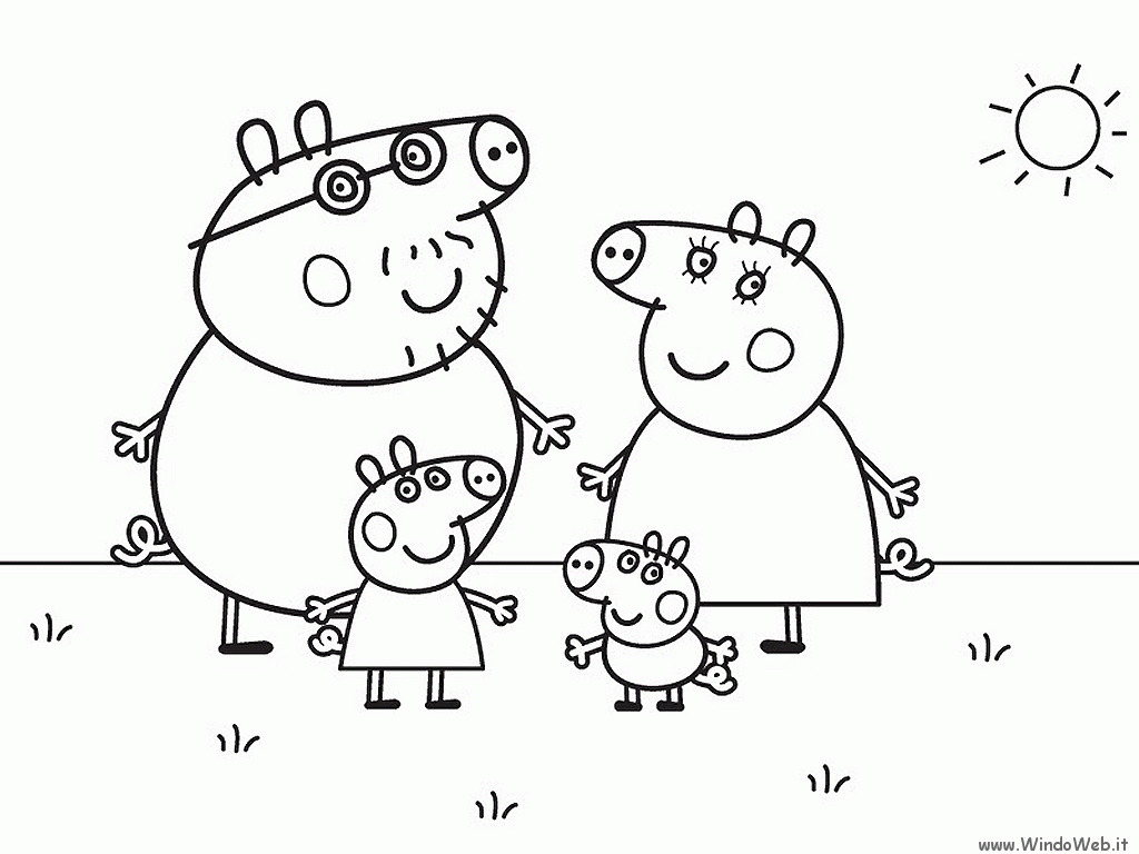 wonderful Peppa Pig Coloring Pages - great Coloring Pictures ...
