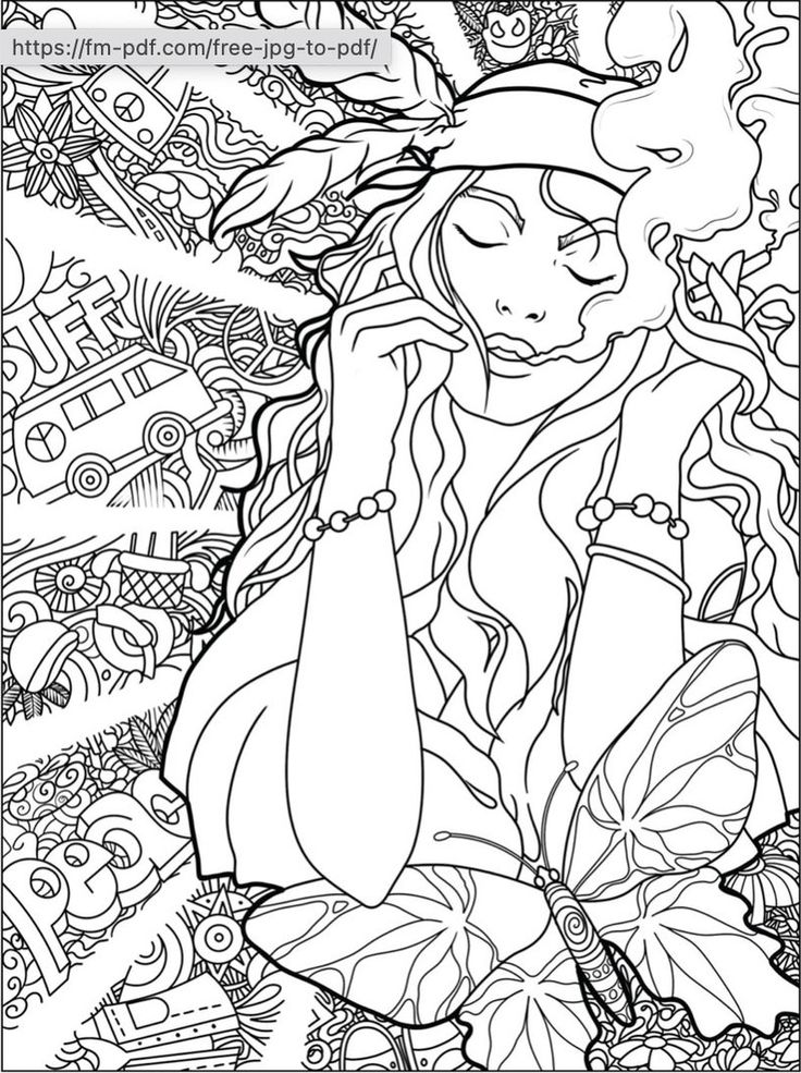 30 Page Funny Coloring Book for Adults ...
