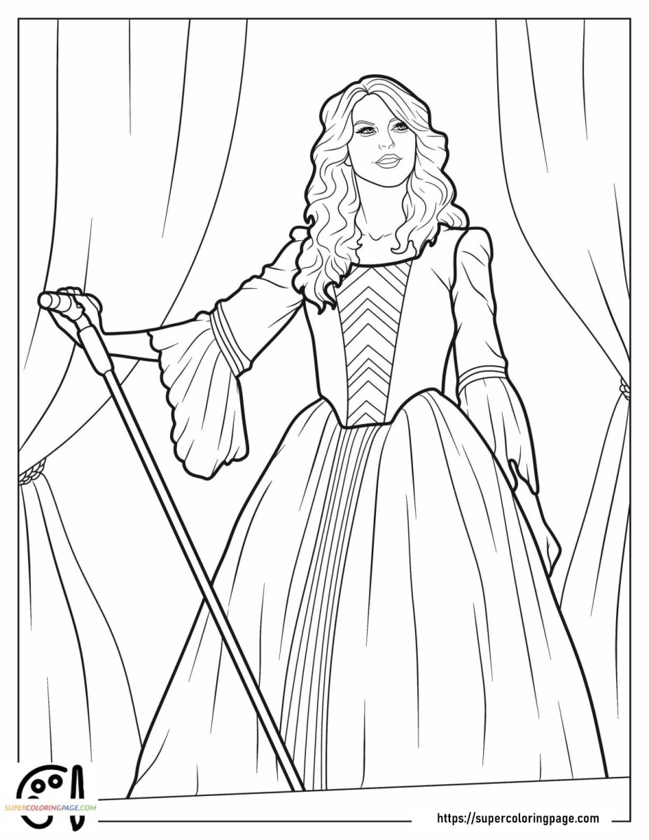 Taylor Swift Printable Coloring Pages ...