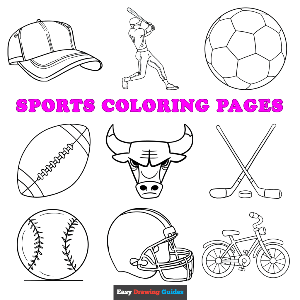 Free Printable Sports Coloring Pages ...