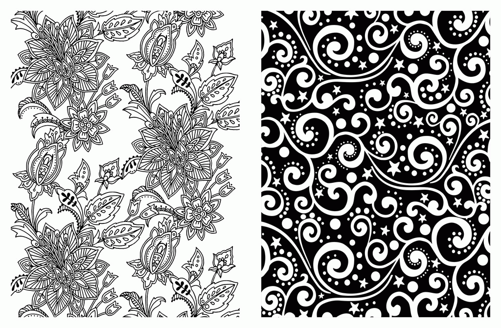 Posh Adult Coloring Book: Soothing Designs for Fun & Relaxation