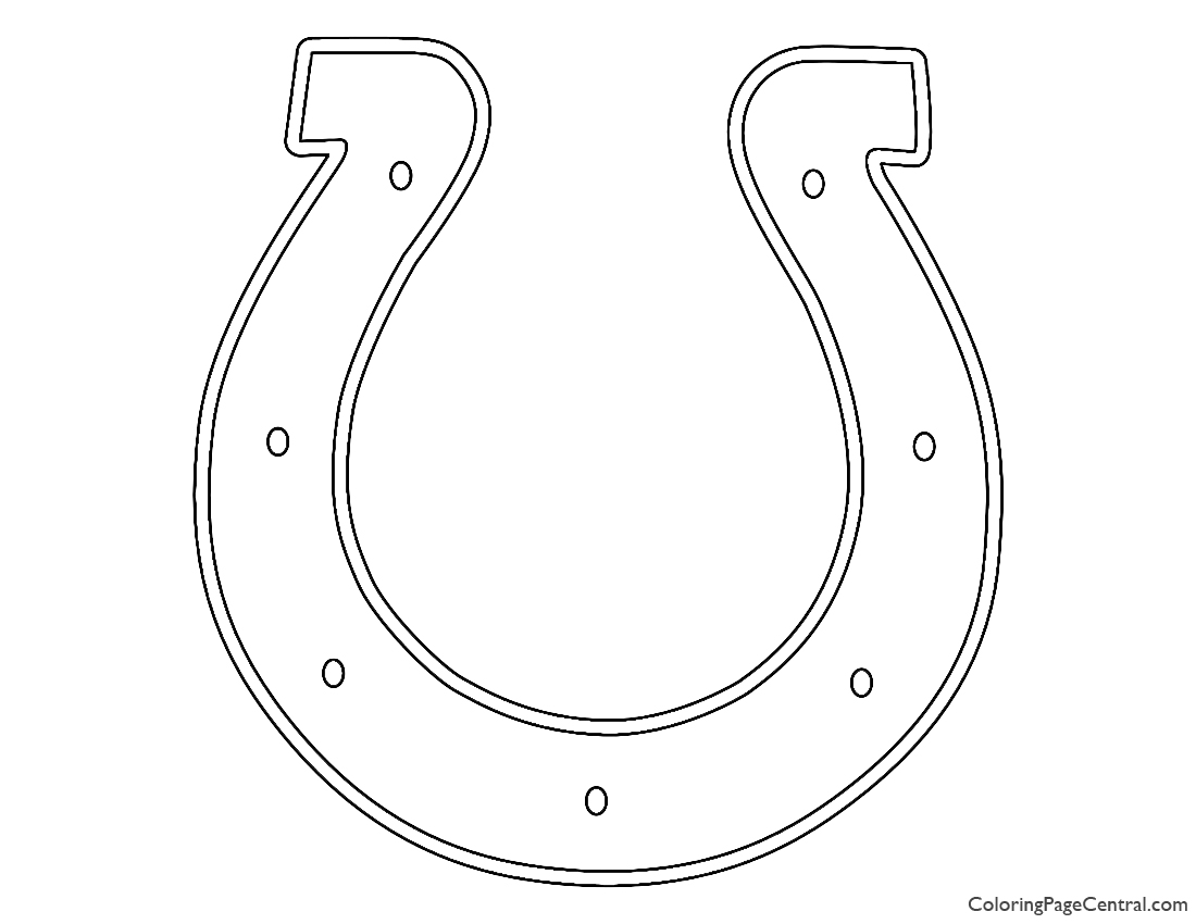 NFL Indianapolis Colts Coloring Page | Coloring Page Central