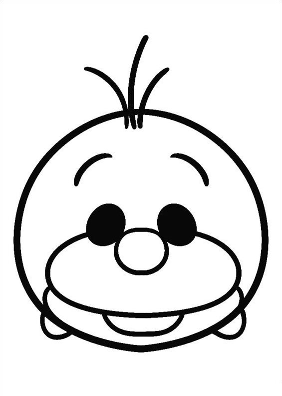 Kids-n-fun.com | Coloring page Tsum tsum olaf