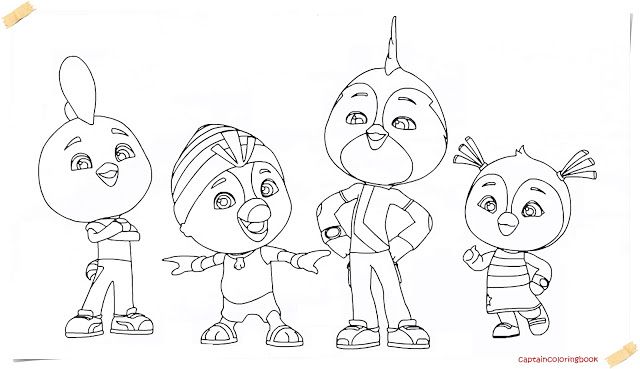 Top Wing New Series Cartoon coloring page | Cartoon coloring pages, Coloring  pages, Disney coloring pages