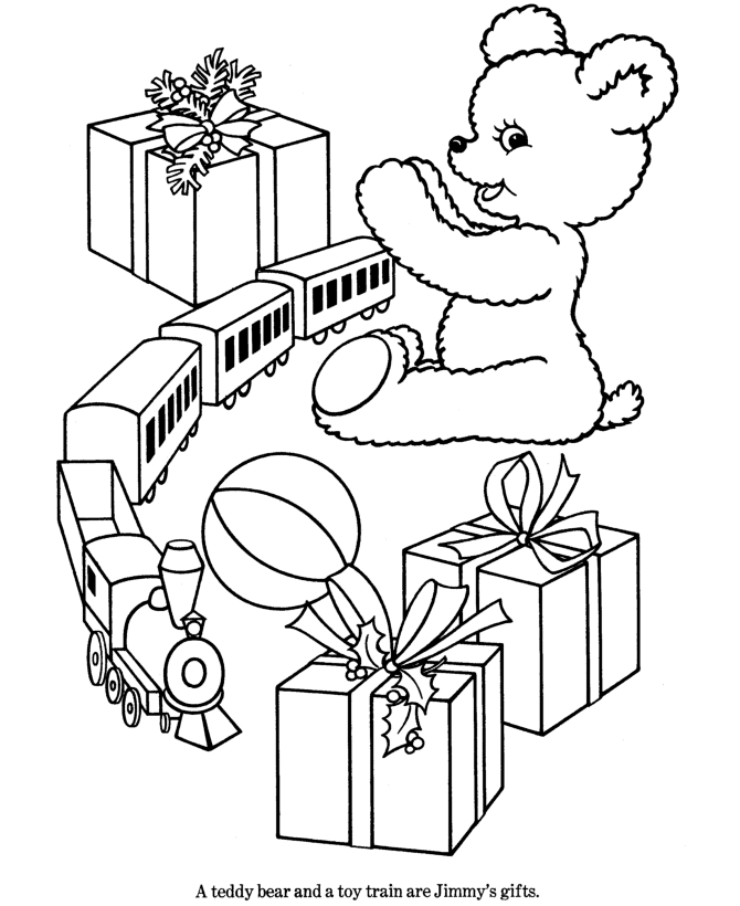 Free Christmas Train Coloring Pages Toy, Download Free Christmas Train Coloring  Pages Toy png images, Free ClipArts on Clipart Library