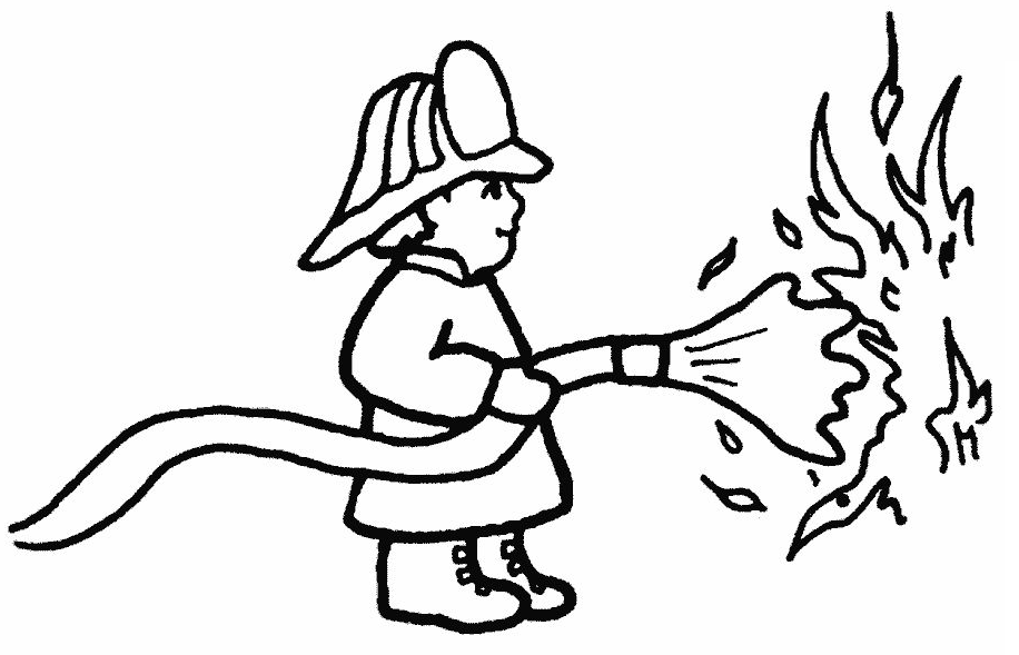 fireman coloring pages - Clip Art Library