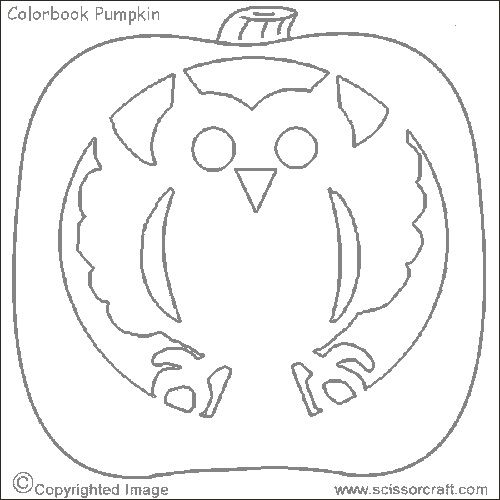 Best Photos of Printable Owl Pumpkin Pattern - Owl Pumpkin Carving ...