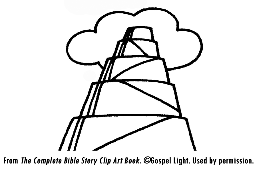 Tower Of Babel Coloring Pages - HiColoringPages
