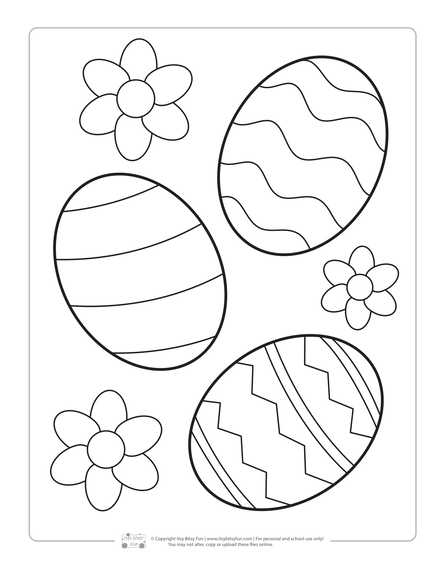 Printable Easter Coloring Pages for Kids - itsybitsyfun.com