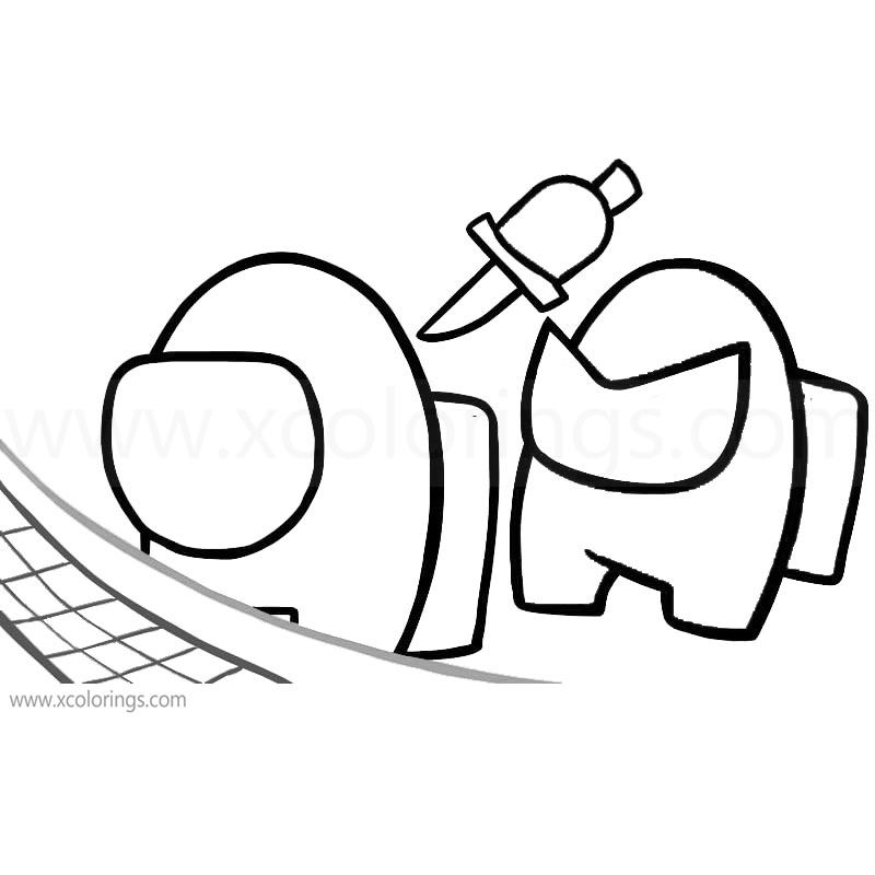 Printables Among Us Coloring Pages Imposter Killing : Coloring is fantastic  fun and our printable coloring pages have something for everyone.