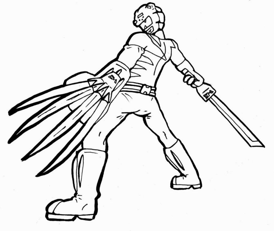 Power Rangers Jungle Fury Coloring Pages | Coloring Pages