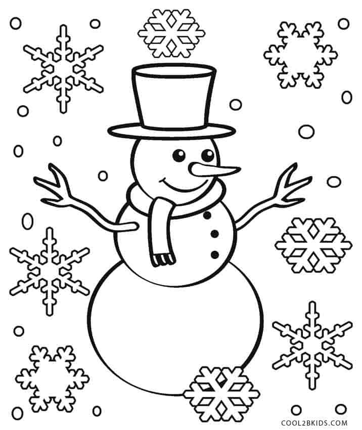 55 FREE Christmas Coloring Pages Printables 2023 | SoFestive.com |  Snowflake coloring pages, Snowman coloring pages, Christmas coloring pages