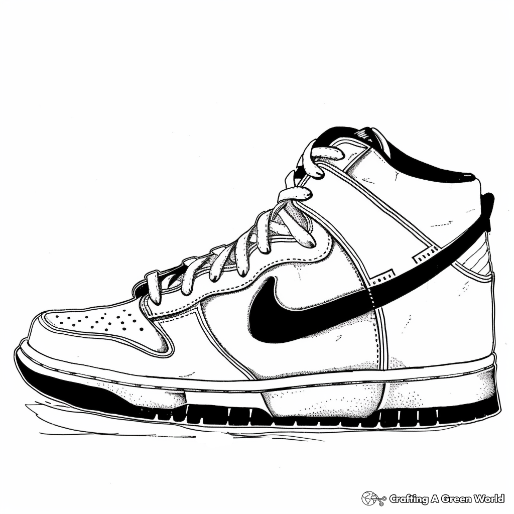 Nike Coloring Pages - Free & Printable!