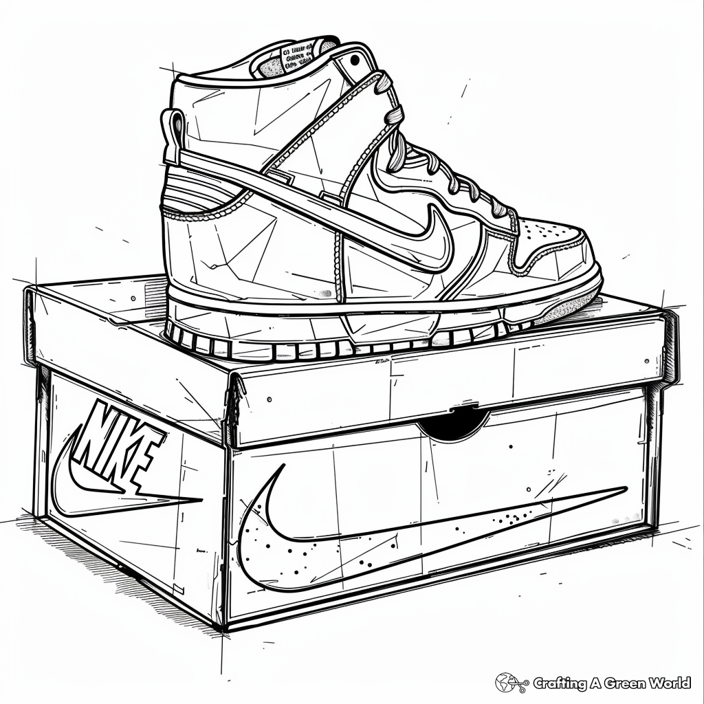 Nike Coloring Pages - Free & Printable!
