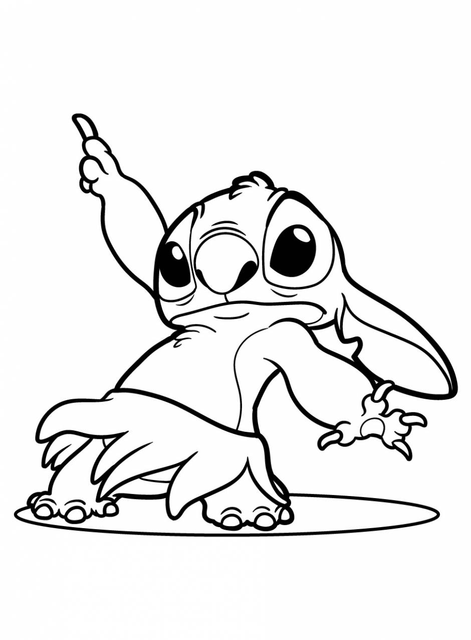 Stitch Coloring Pages - Free Printable Pages for Kids