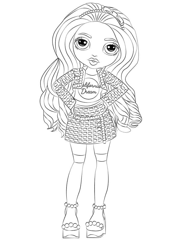 Rainbow High Coloring Pages - Coloring Pages For Kids And Adults |  Kleurplaten, Dieren kleurplaten, Modepoppen