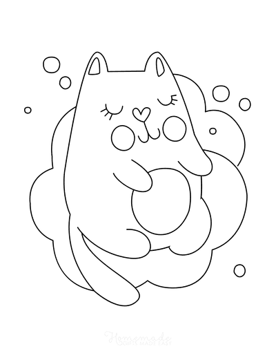 Kawaii Coloring Pages for Kids