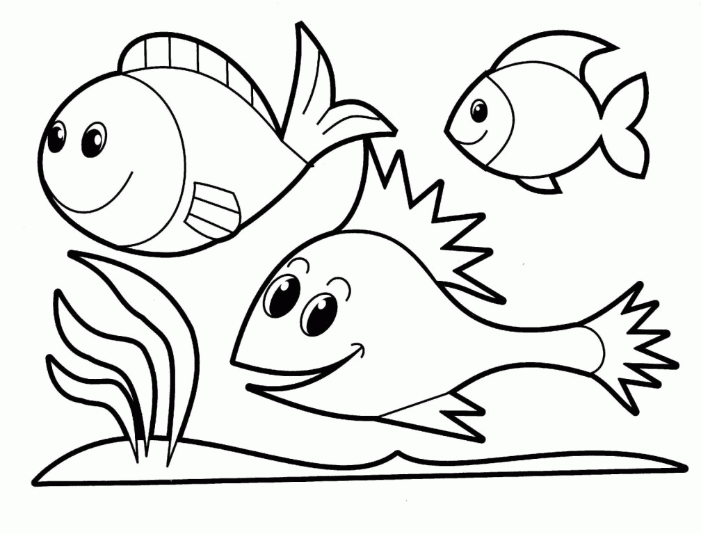 Colouring Pages Of Animals - Coloring Pages for Kids and for Adults