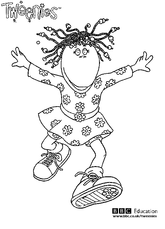 Coloring Page Tv Series Coloring Page Tweenies | PicGifs.com