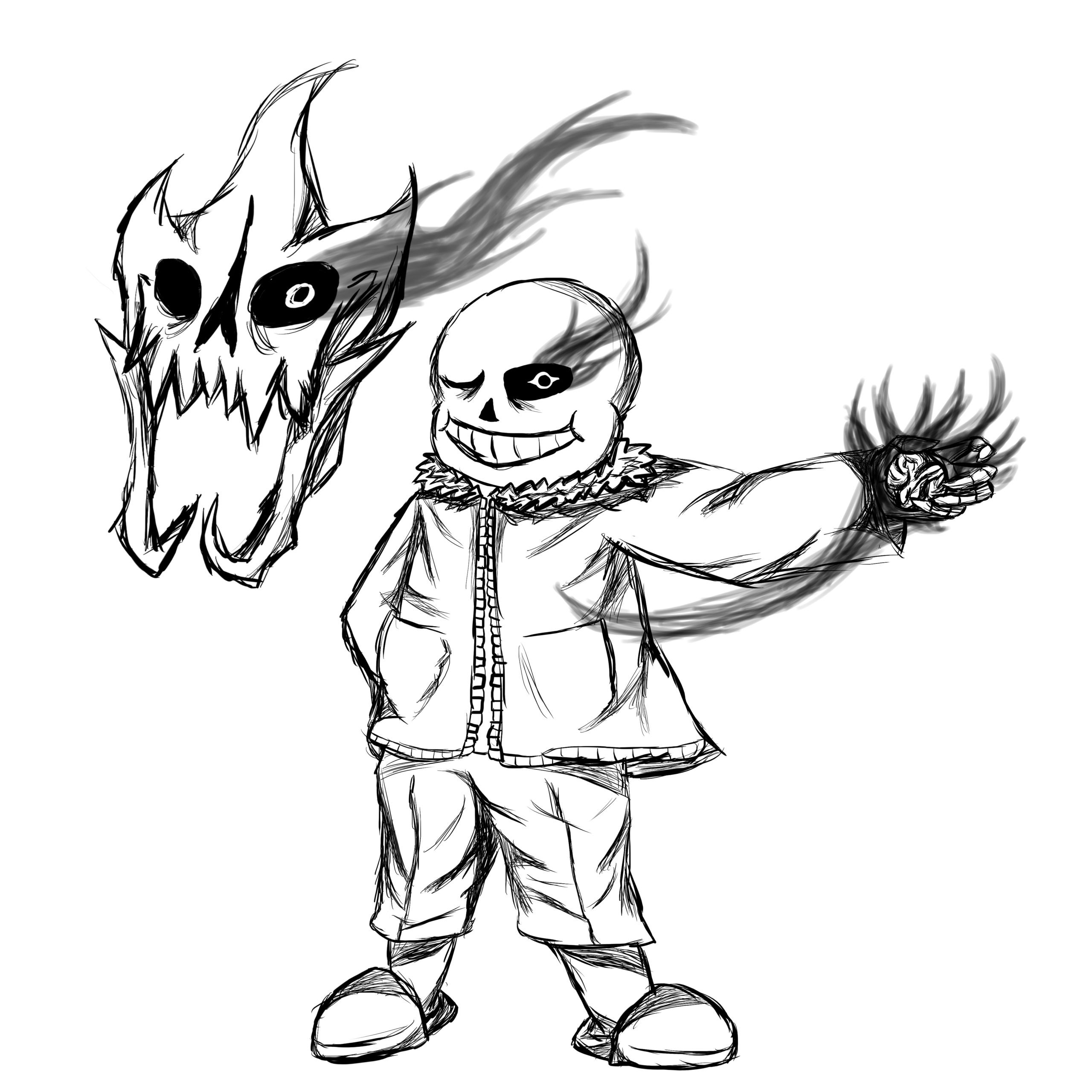 Coloring Pages : Coloring Undertale Sans Fight You Ll Never Forget ...