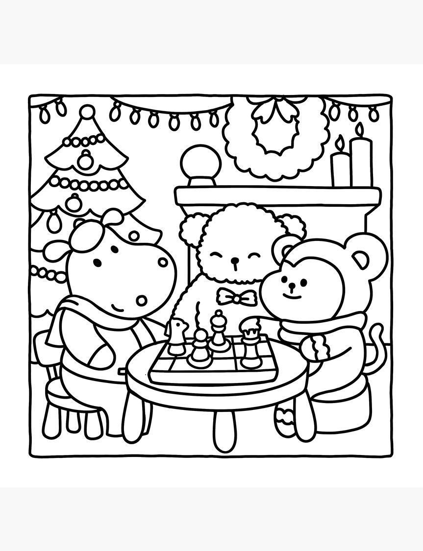 Hygge Vibes Cute & Cozy Coloring Book ...