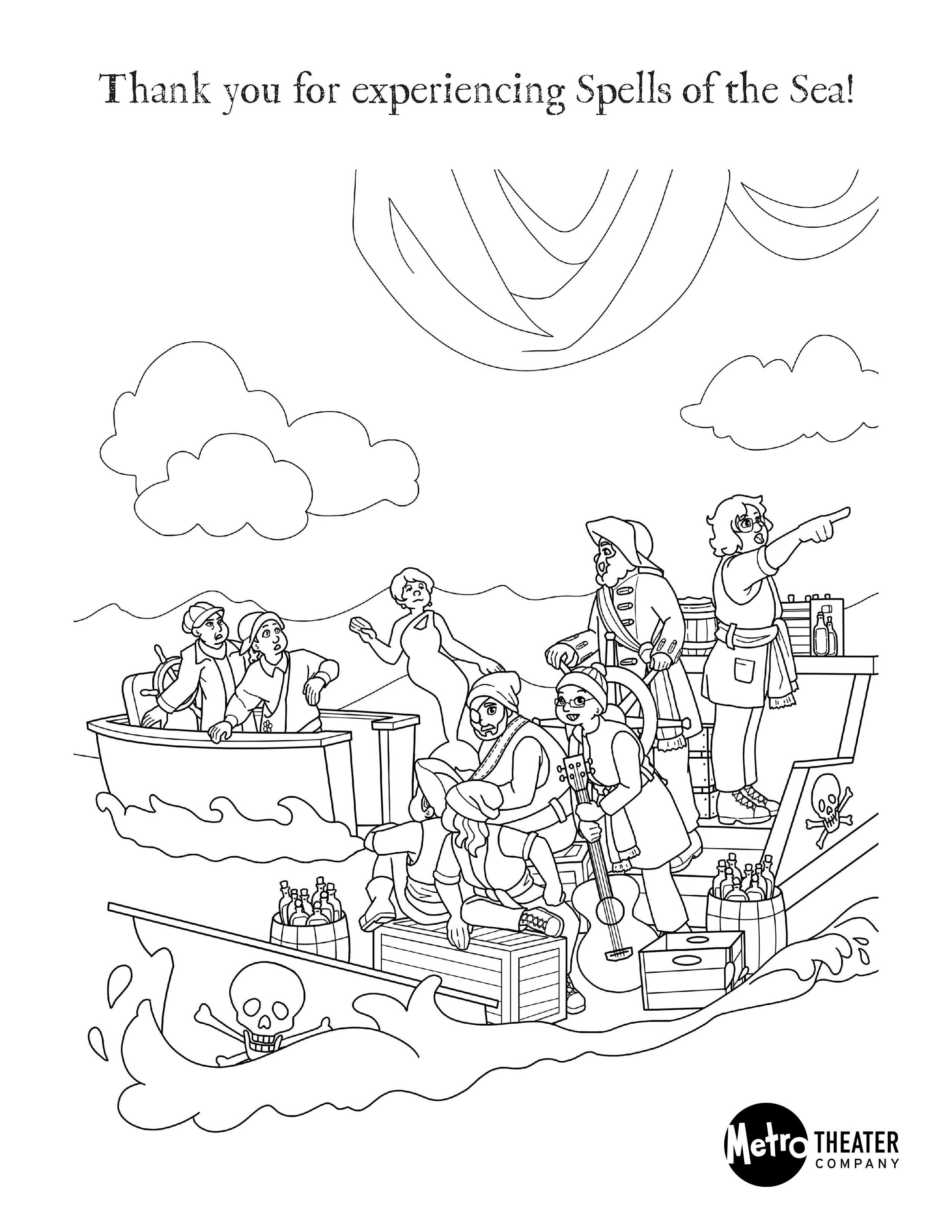 Coloring Pages — Metro Theater Company