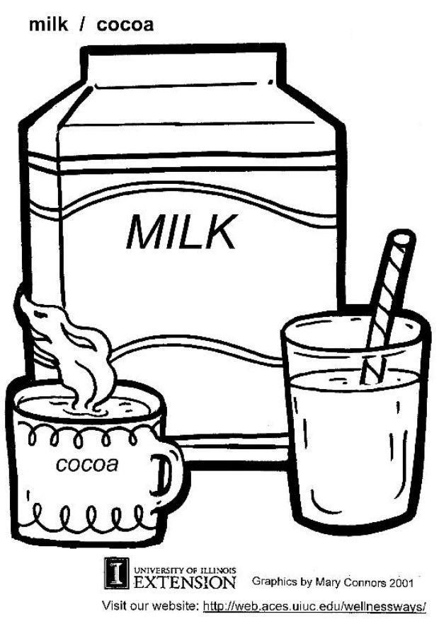 Coloring Page milk - free printable coloring pages - Img 5865