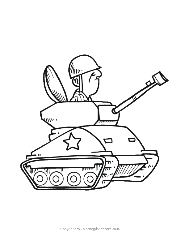Drawing Tank #138039 (Transportation) – Printable coloring pages