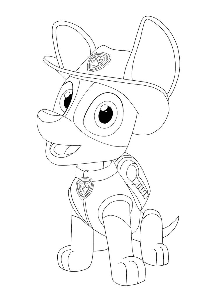 Pin on Paw Patrol coloring pages