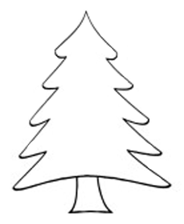 1000+ ideas about Tree Outline | Wooden Christmas ...